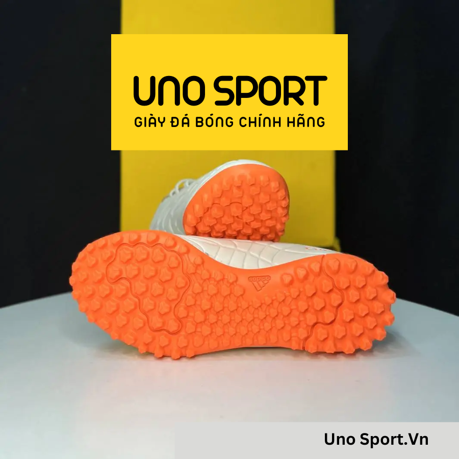 adidas Kids Copa Pure .4 TF – Kem Sữa Cam – GY9043 - Ảnh 5