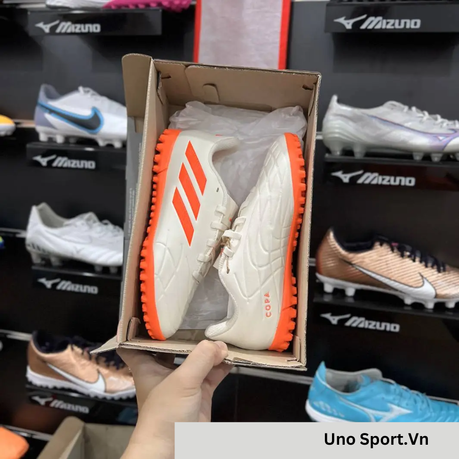 adidas Kids Copa Pure .4 TF – Kem Sữa Cam – GY9043 - Ảnh 7