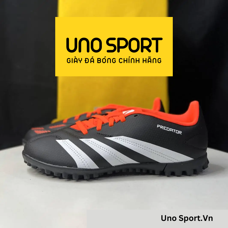 adidas Kids Predator Club TF – Đen Trắng – IG5437 - Ảnh 6