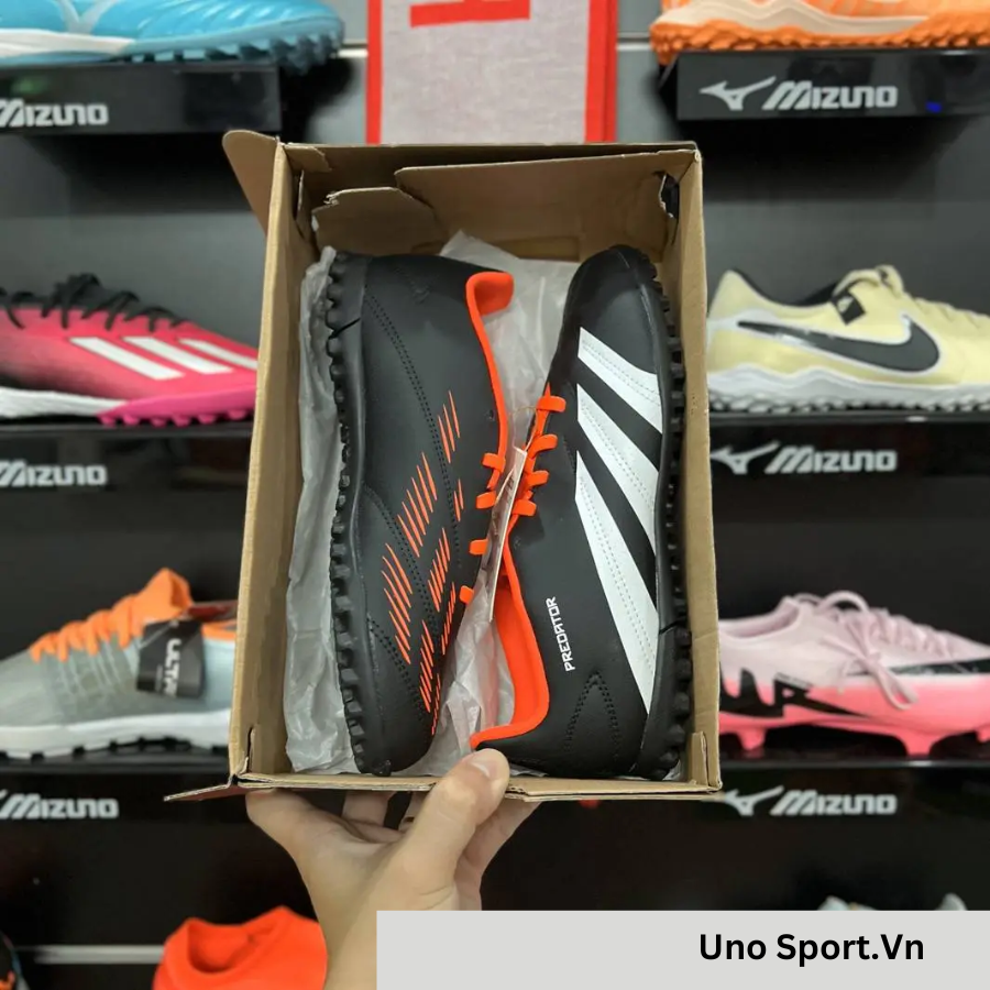 adidas Kids Predator Club TF – Đen Trắng – IG5437 - Ảnh 7