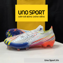 adidas Predator Edge .1 FG – Trắng Xanh Al Rihla – GW1022