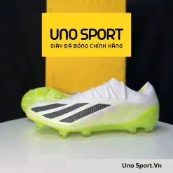 adidas X Crazyfast .1 FG – Trắng Xanh Lá – HQ4516